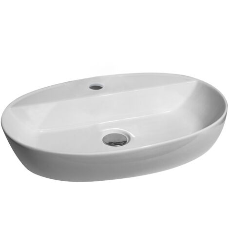 Lavabo Sobre Encimera Mod. La63 Cm 60 X 40