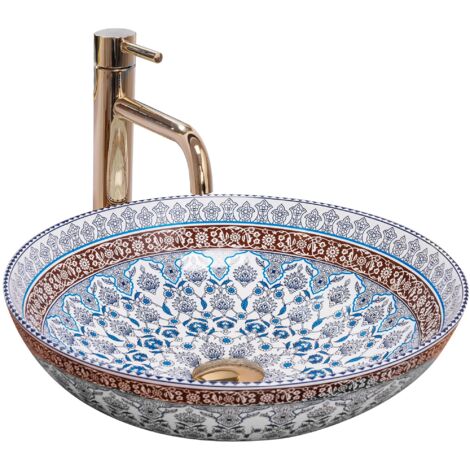LAVABO SOBRE ENCIMERA REA ARTE BLUE
