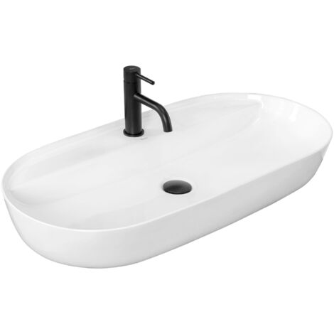 LAVABO SOBRE ENCIMERA REA AURA 81