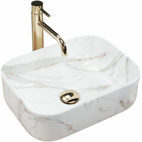 LAVABO SOBRE ENCIMERA REA DEMI MINI AIAX SHINY