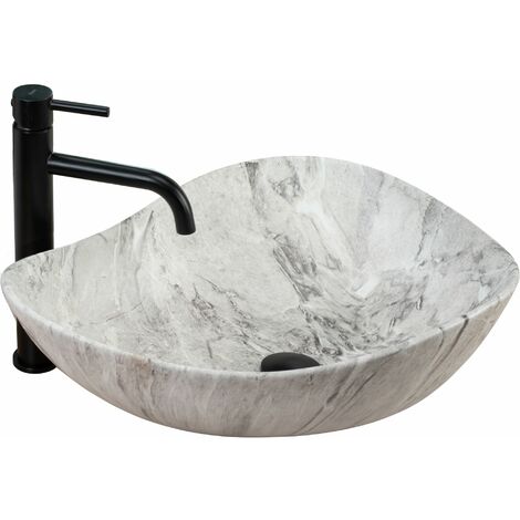 LAVABO SOBRE ENCIMERA REA DORA STONE