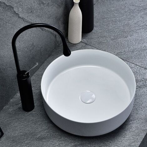 LAVABO SOBRE ENCIMERA REA ELMA BLANCO