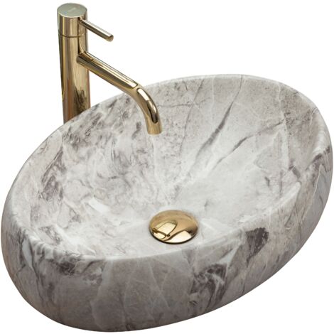 LAVABO SOBRE ENCIMERA REA LINDA STONE