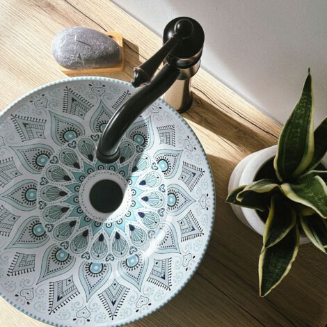 LAVABO SOBRE ENCIMERA REA MANDALA
