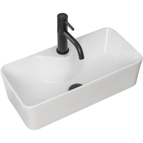 LAVABO SOBRE ENCIMERA REA MERY BLANCO