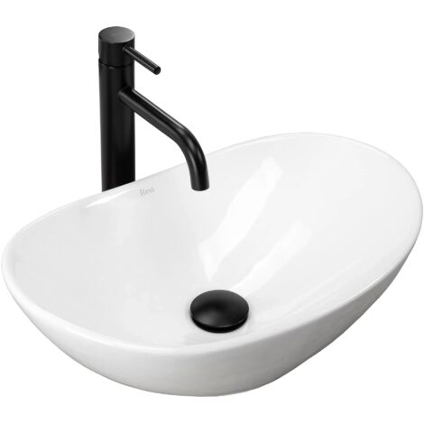 LAVABO SOBRE ENCIMERA REA ROYAL MINI BLANCO