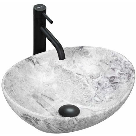 LAVABO SOBRE ENCIMERA REA SOFIA STONE MARBLE