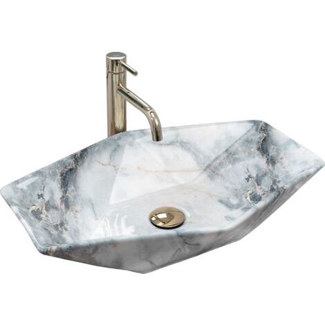 LAVABO SOBRE ENCIMERA REA VEGAS GRANIT SHINY