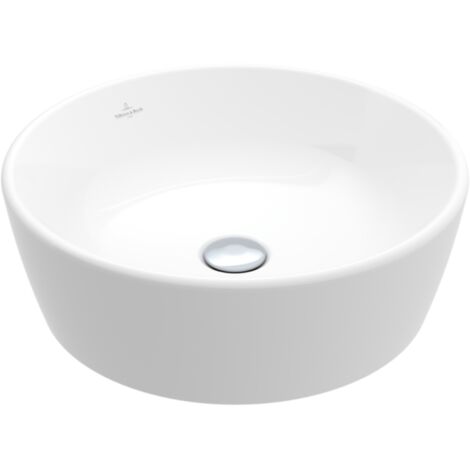 Lavabo sobre encimera redondo VILLEROY ET BOCH Architectura 45 x 45 sin rebosadero