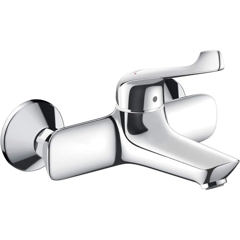 Hansgrohe - Novus miscelatore per lavabo a parete Care con maniglia extra lunga cromo - 71923000