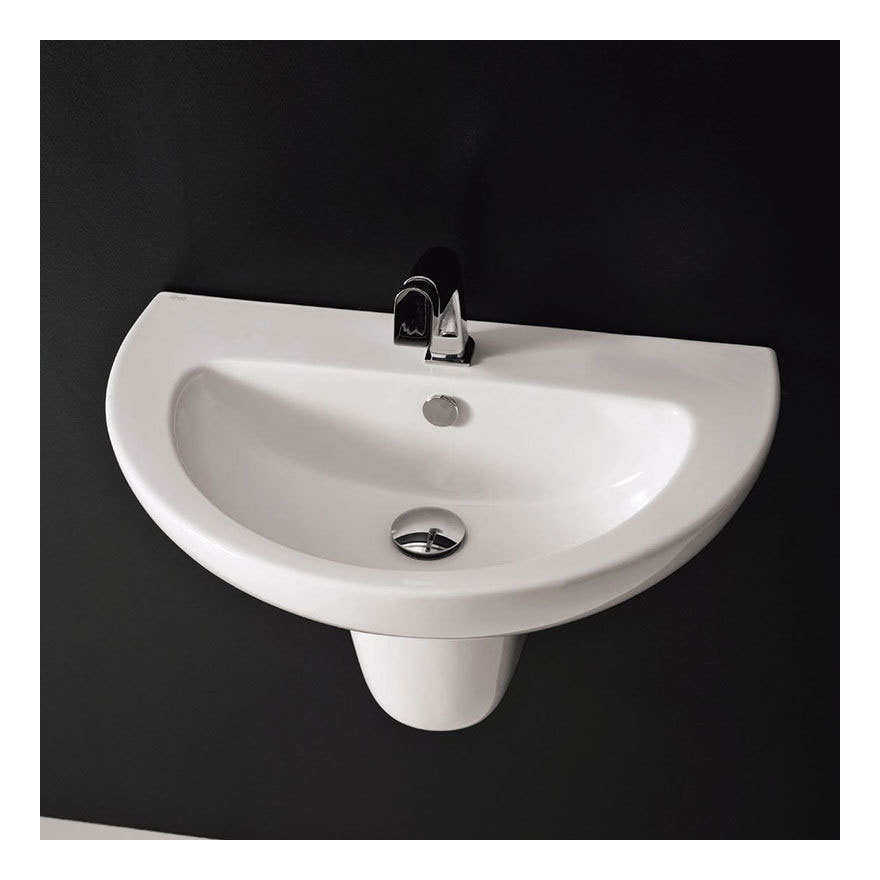 Lavabo Da Incasso Ceramica Althea.Lavabo Sospeso Design Althea Fly 64x40 Lavfly6440