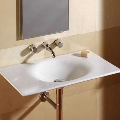 Lavabo Sospeso Roca KALAHARI 80X49 cm - Ceramica Bianco Lucido