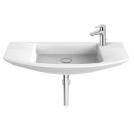 Lavabo Sospeso Roca MOHAVE 75X43 cm - Ceramica Bianco Lucido