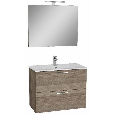 Lavabo Sospeso Vitra MIA 80CM con Specchio Cordoba - 75101