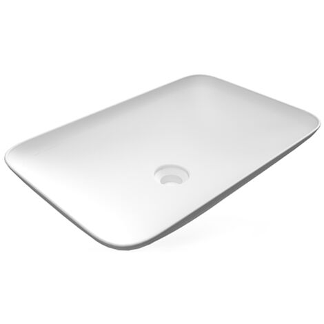 Lavabo sottopiano rettangolare Rak Ceramics Bianco