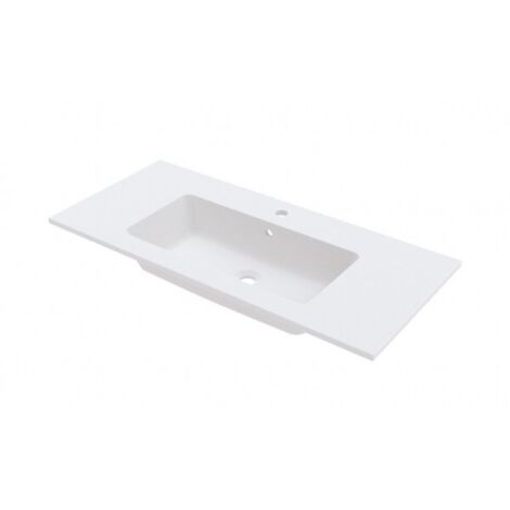 Lavabo SPRING DEW RIHO 80,5x46 x1,5 cm en marbre
