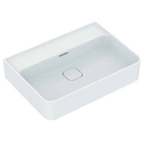 Lavabo STRADA II sans trou pour robinetterie 600 x 430 x 170 mm blanc IDEAL STANDARD