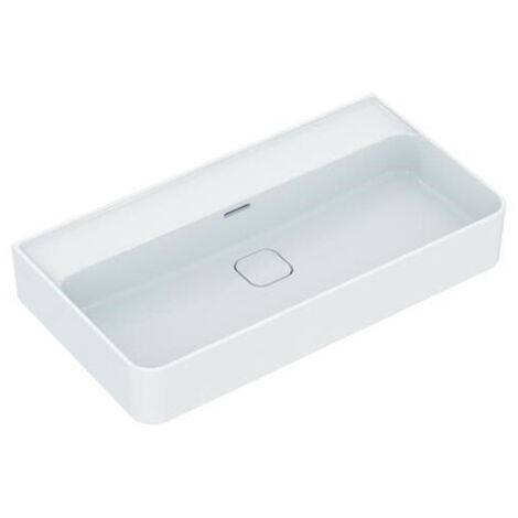 Lavabo STRADA II sans trou pour robinetterie 800 x 430 x 170 mm blanc IDEAL STANDARD