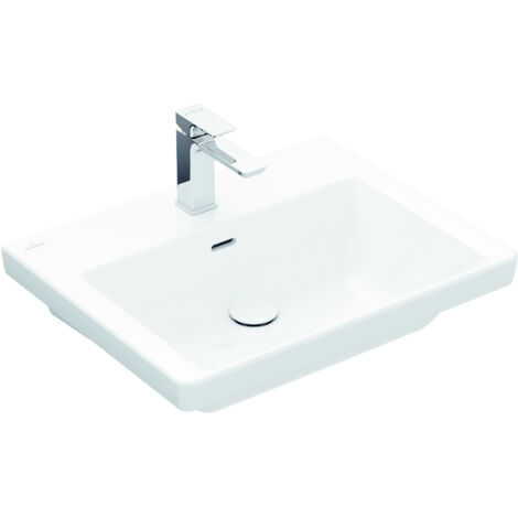 Lavabo Subway 3.0 de Villeroy &amp Boch, rectangular, 1 agujero