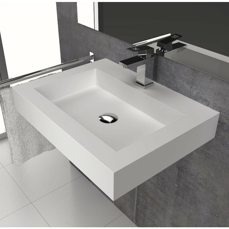

Lavabo suspendido (mural / de pared) Solid Surface BRISTOL