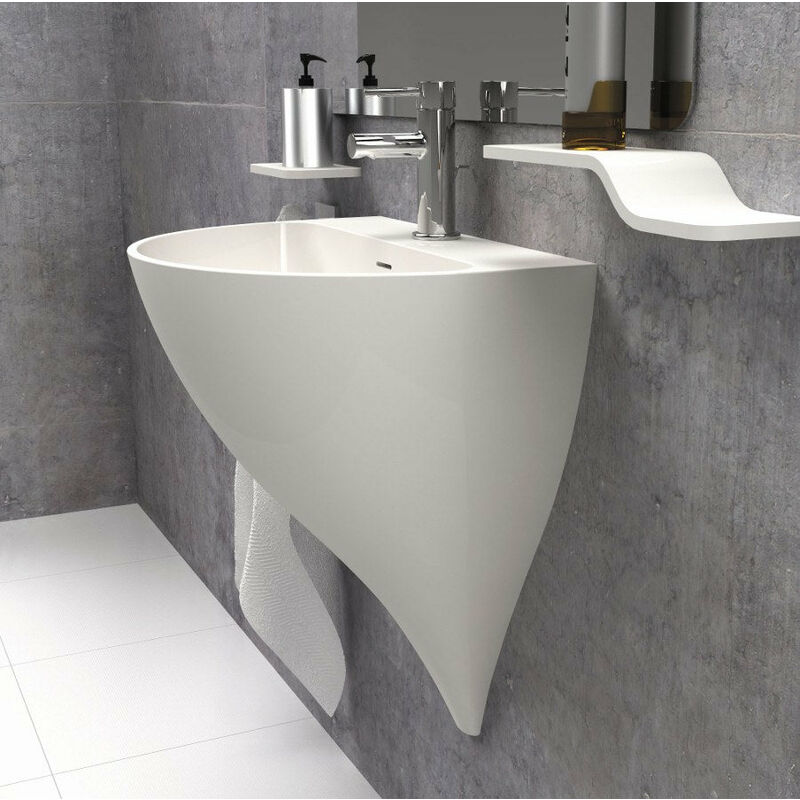 

Lavabo suspendido (mural / de pared) Solid Surface KALIYA