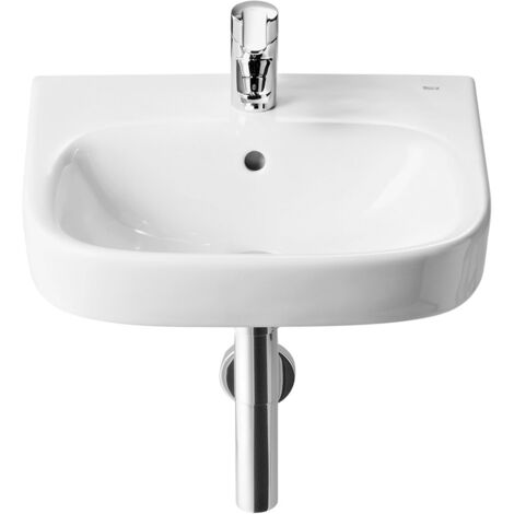 Lavabo suspendu Debba 450x370 mm, Blanc avec jeu de fixations