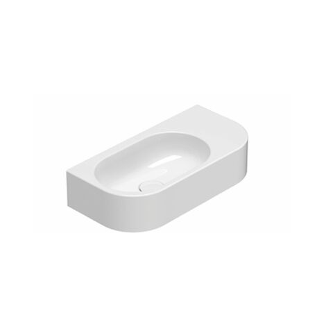 Lavabo suspendu en céramique 55x27 cm Globo Forty3 SCT55BI  Blanc - Céramique