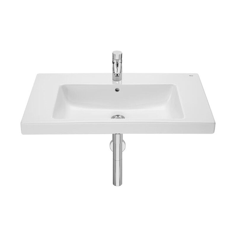 The gap Roca lavabo suspendu en porcelaine blanche Dimensions : 800x460x75 mm