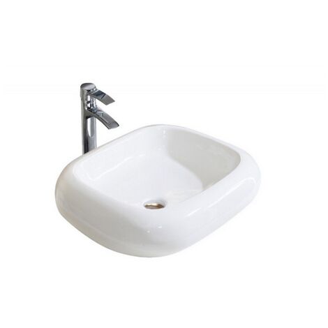 Lavabo Taylor appoggio 42x53 in ceramica
