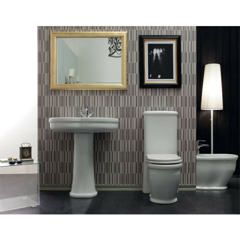 Lavabo Time appoggio/sospeso/o su colonna 95x51 in ceramica