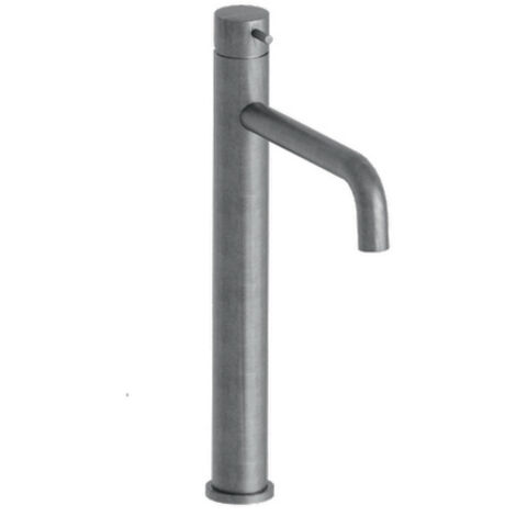 LAVABO TRIVERDE HAUT METAL BROSSE + Vidage laiton Up&Down - CRISTINA ONDYNA TV22277