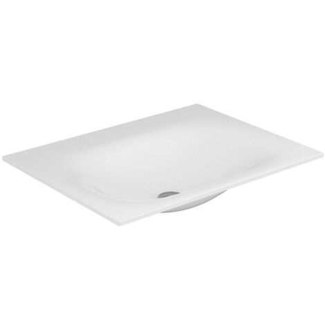Lavabo Varicor EDITION 11 PLANNING sans trou pour robinetterie 700 mm blanc arctique satiné KEUCO