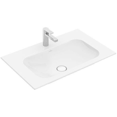 Lavabo V&B FINION sin rebosadero 800x500mm blanco C +