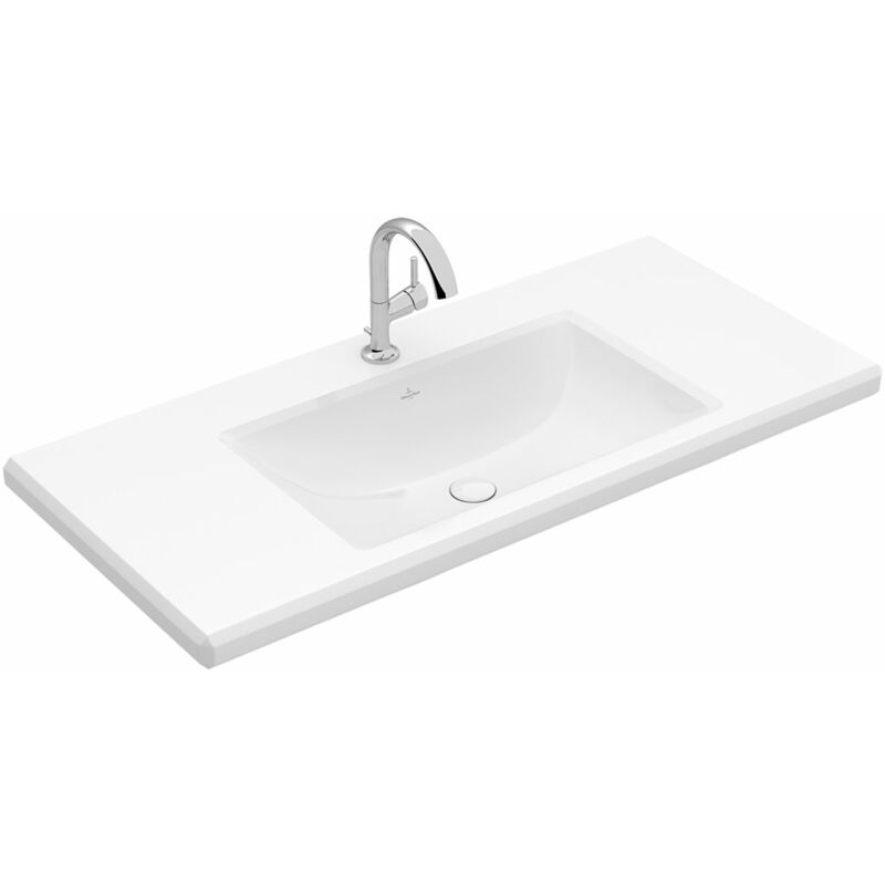 

Lavabo Villeroy & Boch Antheus 4A09A2 cuadrado, 1000x540mm, sin rebosadero, color: Cerámica Blanca - 4A09A2R1