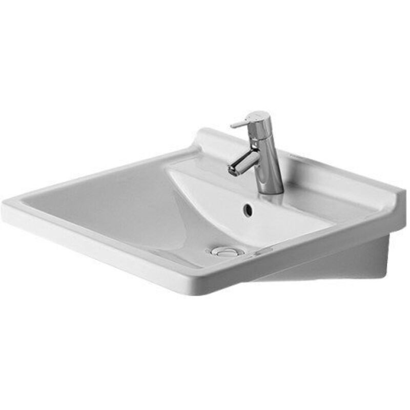 Duravit - Lavabo Starck 3 Vital 60cm, 1 trou pour robinet,