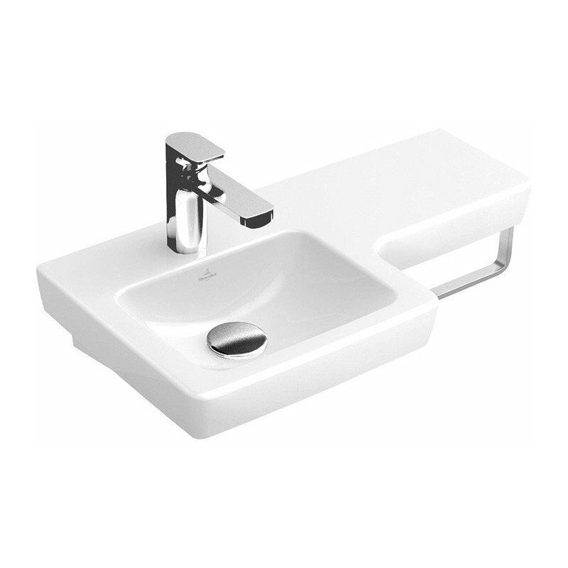 

Lavabos de pared, 630 x 355 mm, Rectangular, para grifería de 1 orificio, orificio para grifería perforado, sin rebosadero, Los modelos sin