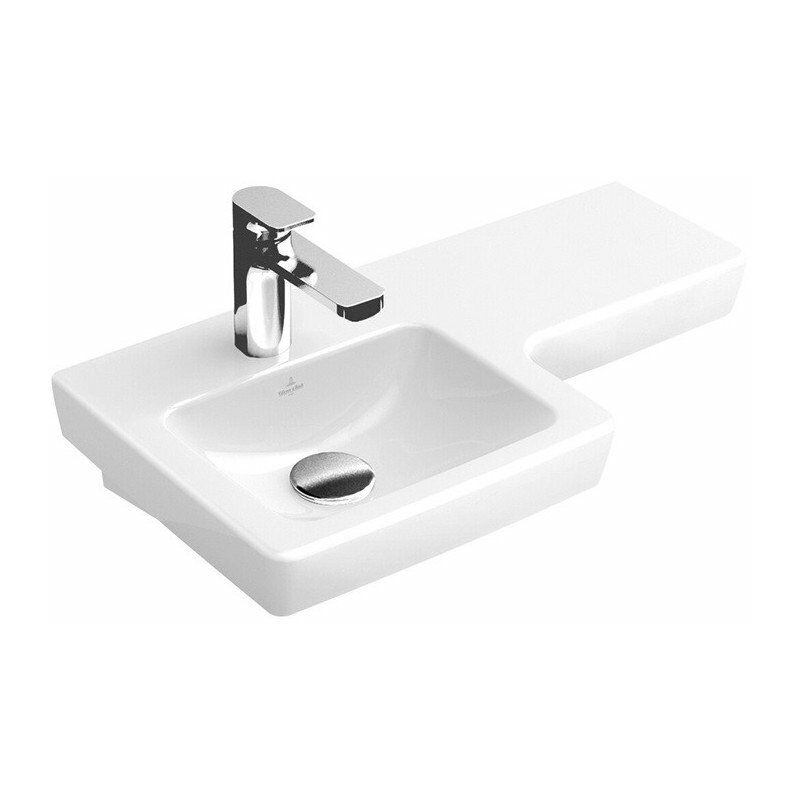 

Lavabos de pared, 630 x 355 mm, Rectangular, para grifería de 1 orificio, orificio para grifería perforado, sin rebosadero, Los modelos sin