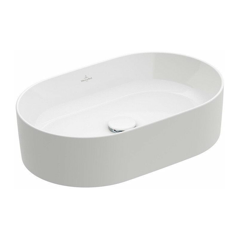 

Collaro, Lavabos sobre encimera, 560 x 360 mm, Rectangular, para grifo de pared o sobreelevado, sin plataforma de grifo, sin rebosadero, White