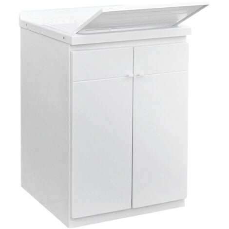 Lavadero Con Mueble De Abs Y Tablero De Polipropileno