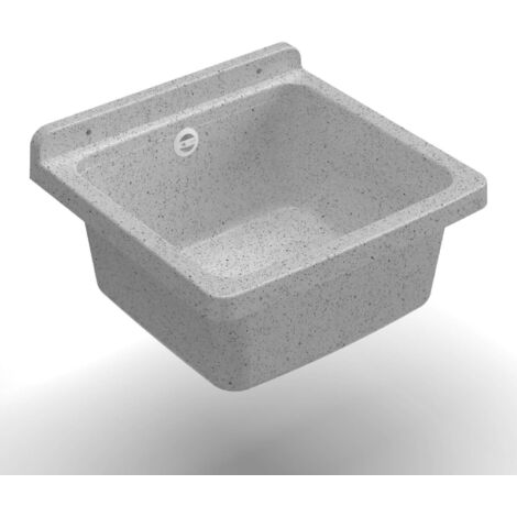 Lavadero en resina mini granito - Mongardi