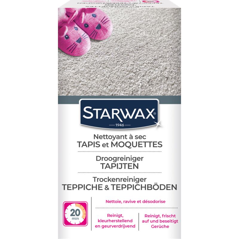 

Lavado en seco 'Alfombra - Alfombras' 500 g - Starwax