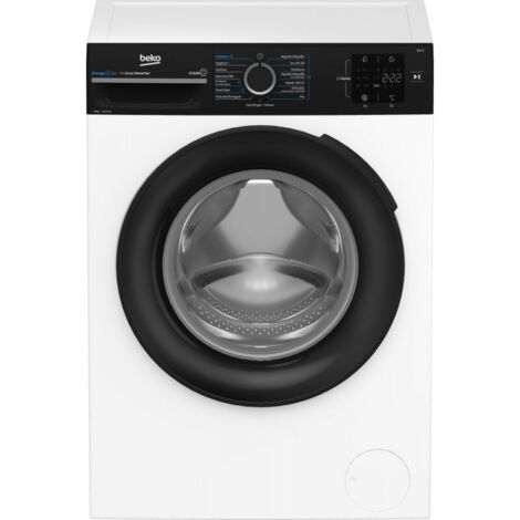 Lavadora 1200RPM 8Kg Clase A BEKO BM3WFSU38213 Negro, Blanco