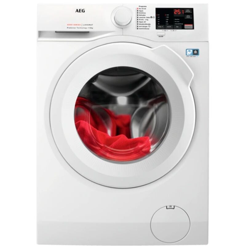 AEG - L6FBI147P - Lavadora Carga Frontal 10 Kg 1400 Rpm a Blanco