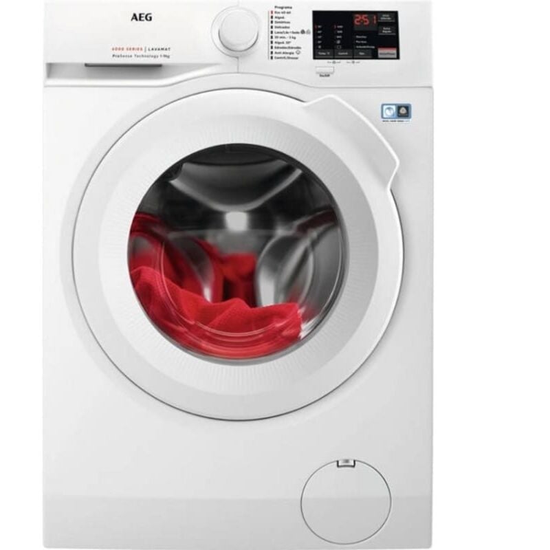 Lavadora AEG L6FBI947P 9KG 1400RPM - Blanco