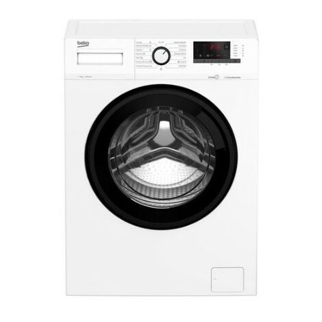 lavadora ojo de buey 8kg 1400 rpm - WTV8712BS1W - beko 