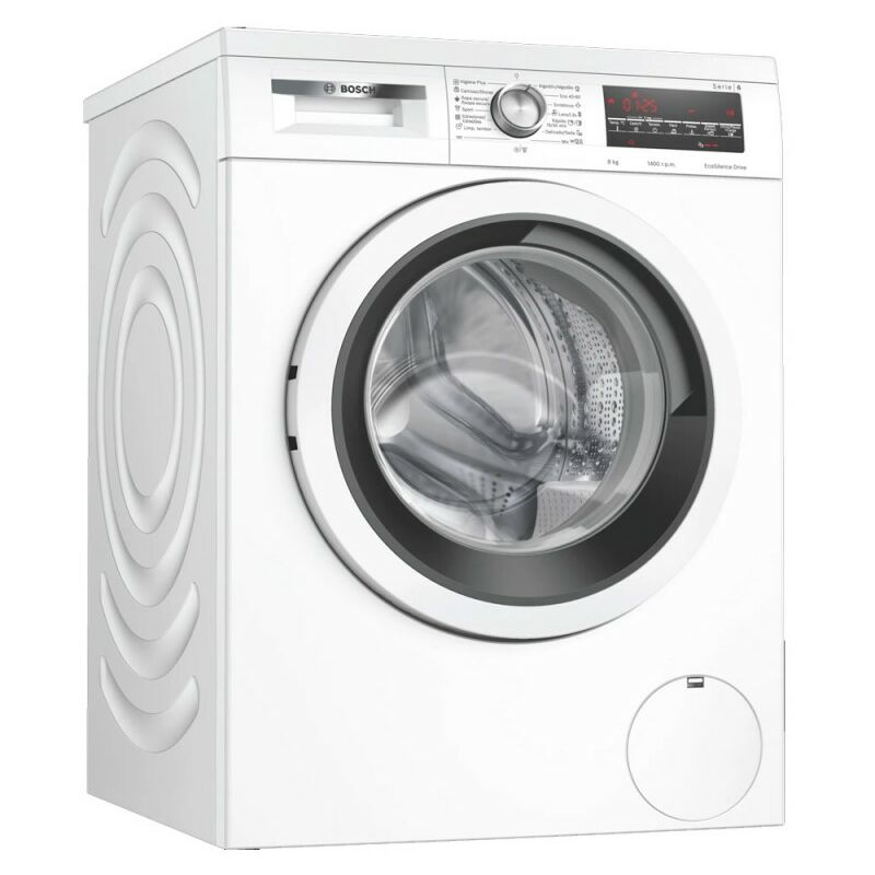 Lavadora BOSCH WUU28T63ES Blanco 8kg 1400 (subida, instalación y retirada incluida)