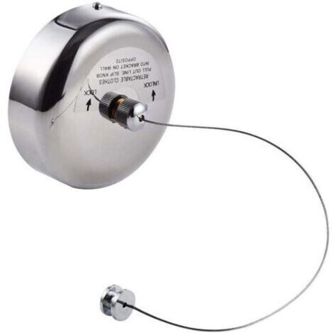Lavadora de ropa retractable para uso exterior, 2,8 m