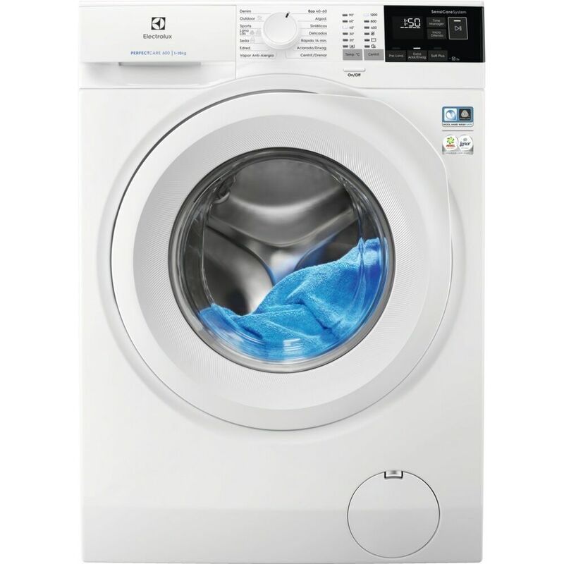 

Lavadora Electrolux EW6F4122FB 10 kg 1200 rpm