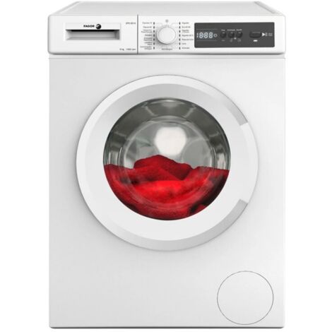 Lavadora FAGOR 3FE-9214 de 9Kg Clase A y 1400Rpm   Blanco, Motor