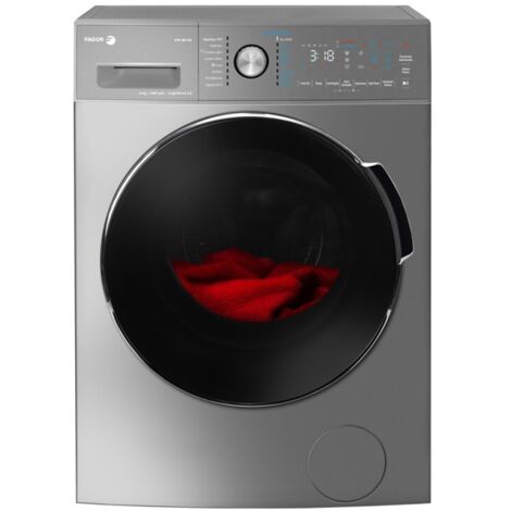 Lavadora Fagor  4FE-9614X de 9Kg Clase B y 1350Rpm   Acero Inox,